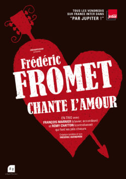 Frédéric Fromet chante l’amour, en trio